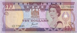 10 Dollars FIDJI  1989 P.092a