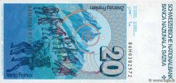 20 Francs SUISSE 1983 P.55f TTB+