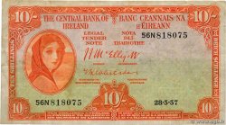10 Shillings IRELAND REPUBLIC 1957 P.056d F