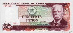 50 Pesos CUBA 1990 P.111 pr.NEUF