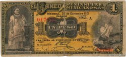 1 Peso MEXICO Mérida 1913 PS.0464b RC