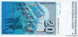 20 Francs SUISSE 1982 P.55d SPL