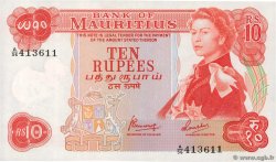 10 Rupees ÎLE MAURICE  1967 P.31c