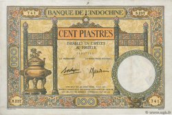 100 Piastres INDOCHINE FRANÇAISE  1936 P.051d