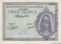 20 Francs TUNISIE  1944 P.17
