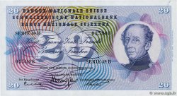 20 Francs SUISSE 1965 P.46m SUP