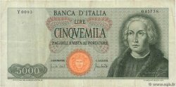 5000 Lire ITALIE 1970 P.098c TB