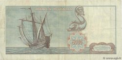 5000 Lire ITALIE 1970 P.098c TB