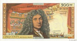 500 Nouveaux Francs MOLIÈRE FRANCE  1964 F.60.06