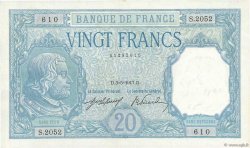 20 Francs BAYARD FRANCE  1917 F.11.02 pr.SPL