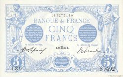 5 Francs BLEU FRANCE  1915 F.02.30 SUP+