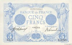 5 Francs BLEU FRANCE  1915 F.02.29 TTB+