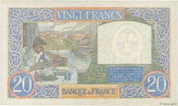 20 Francs TRAVAIL ET SCIENCE FRANCE  1940 F.12.10 SUP