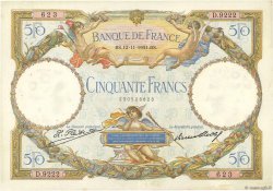 50 Francs LUC OLIVIER MERSON type modifié FRANCE  1931 F.16.02