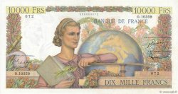 10000 Francs GÉNIE FRANÇAIS FRANCE  1956 F.50.78 SPL