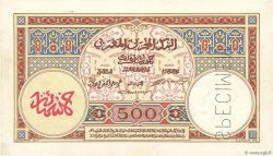 500 Francs Spécimen MAROC  1923 P.15s pr.SPL