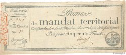 500 Francs avec série FRANCE  1796 Ass.62b TTB