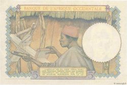 5 Francs FRENCH WEST AFRICA  1942 P.25 EBC+
