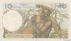 10 Francs AFRIQUE OCCIDENTALE FRANÇAISE (1895-1958)  1953 P.37 SUP