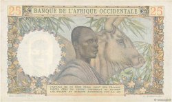 25 Francs FRENCH WEST AFRICA  1953 P.38 VZ+