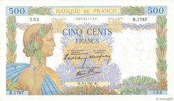 500 Francs LA PAIX FRANCIA  1941 F.32.12