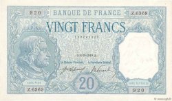 20 Francs BAYARD FRANCE 1919 F.11.04