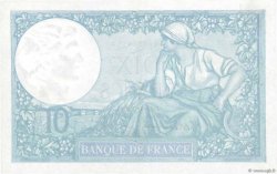 10 Francs MINERVE modifié FRANCE  1941 F.07.27 SUP+