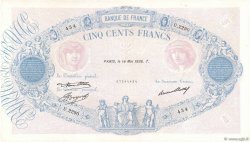 500 Francs BLEU ET ROSE FRANCE  1936 F.30.37