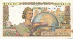 10000 Francs GÉNIE FRANÇAIS FRANCE  1955 F.50.75