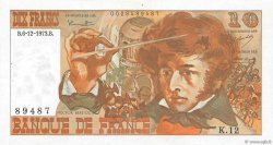 10 Francs BERLIOZ FRANCE  1973 F.63.02 XF+
