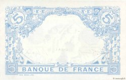 5 Francs BLEU FRANCIA  1915 F.02.31 q.SPL