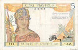 5 Piastres FRENCH INDOCHINA  1932 P.055a