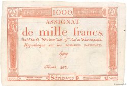 1000 Francs FRANCE  1795 Ass.50a pr.SUP