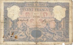100 Francs BLEU ET ROSE FRANKREICH  1904 F.21.18 GE