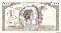 5000 Francs VICTOIRE FRANCE  1934 F.44.01