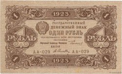 1 Rouble RUSSIA  1923 P.163