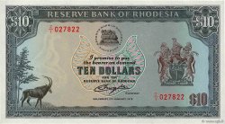 10 Dollars RHODESIA  1979 P.41a UNC-