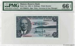 5 Shillings MALAWI  1964 P.01Aa NEUF