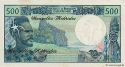 500 Francs NEUE HEBRIDEN  1970 P.19a fVZ