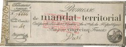25 Francs avec série FRANCIA  1796 Ass.59b SPL