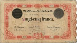 25 Francs rouge GUADELOUPE  1934 P.08