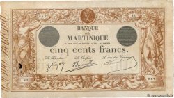 500 Francs MARTINIQUE  1910 P.09