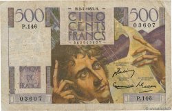 500 Francs CHATEAUBRIAND FRANCE 1953 F.34.13