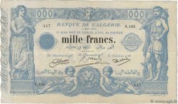 1000 Francs ALGERIA  1924 P.076b