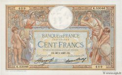 100 Francs LUC OLIVIER MERSON grands cartouches FRANCE 1937 F.24.16