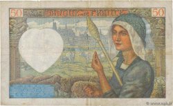 50 Francs JACQUES CŒUR FRANCE  1941 F.19.06 TB