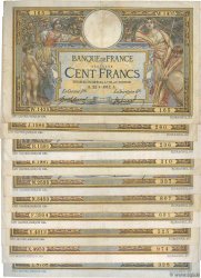 100 Francs LUC OLIVIER MERSON sans LOM Lot FRANCE  1912 F.23.lot TB