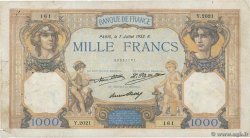 1000 Francs CÉRÈS ET MERCURE FRANCE  1932 F.37.07 VG