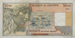 50 Nouveaux Francs ALGERIA  1959 P.120a