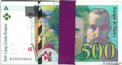 500 Francs PIERRE ET MARIE CURIE Liasse FRANCE  1995 F.76.02